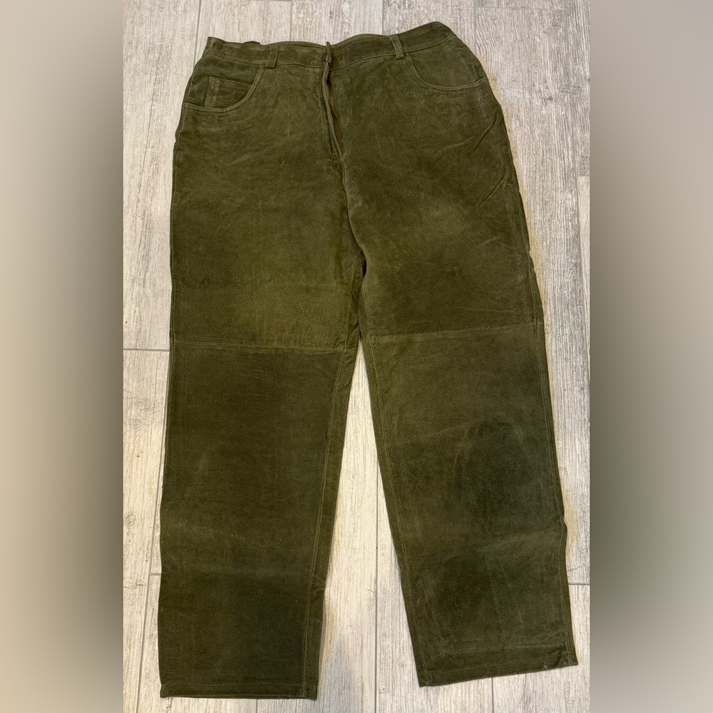 NWT Soft Suede Leather Pants